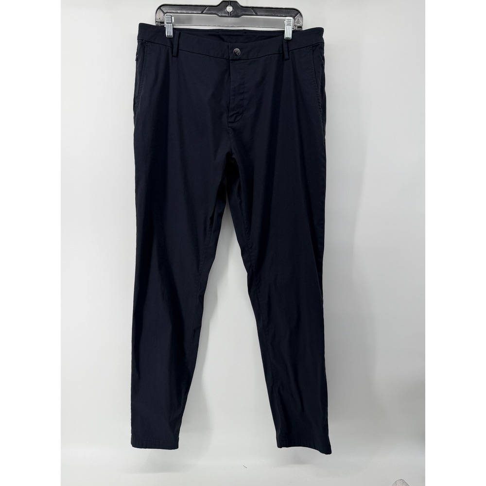 Birddogs Mens Navy Blue Boomstick Stretch Chino Pants 36x34 Cotton Nylon Spandex